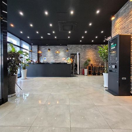 Gangneung Gyeongpodae Hotel Cube Exterior foto